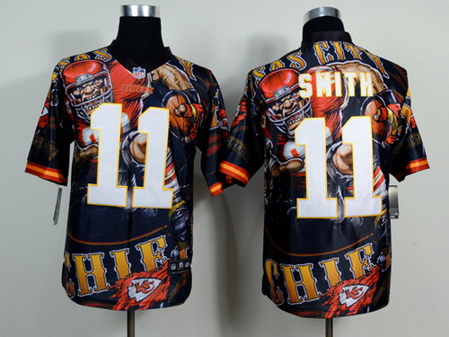 Nike Kansas City Chiefs #11 Alex Smith 2014 Fashion Elite Jersey