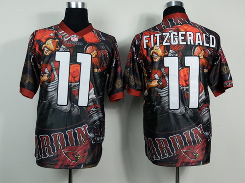 Nike Arizona Cardinals #11 Larry Fitzgerald 2014  Fashion Elite Jersey