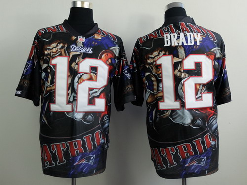 Nike New England Patriots #12 Tom Brady 2014 Fashion Elite Jersey