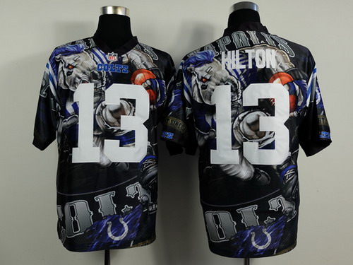 Nike Indianapolis Colts #13 T.Y. Hilton 2014 Fashion Elite Jersey
