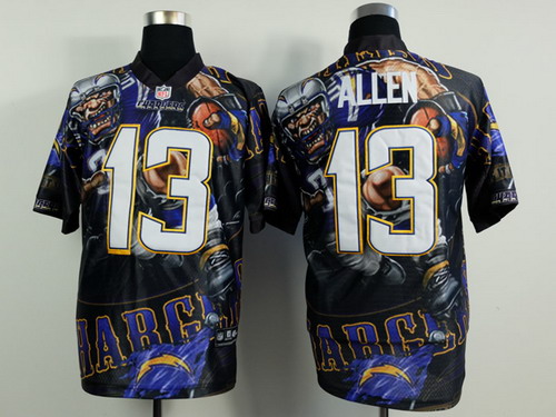 Nike San Diego Chargers #13 Keenan Allen 2014 Fashion Elite Jersey