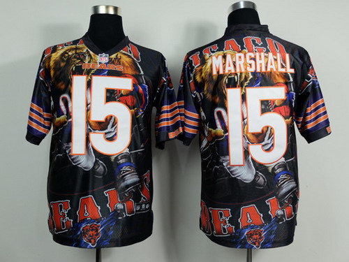 Nike Chicago Bears #15 Brandon Marshall 2014 Fashion Elite Jersey