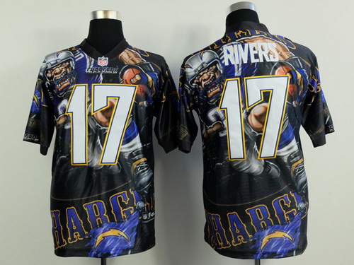 Nike San Diego Chargers #17 Philip Rivers 2014 Fashion Elite Jersey