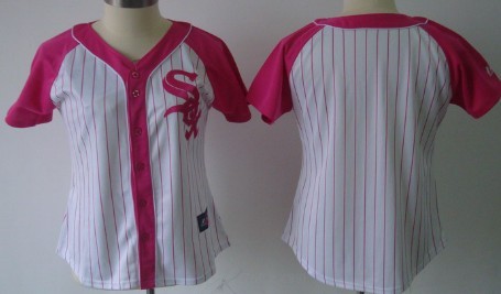 Chicago White Sox Blank 2012 Fashion Womens Athletic Jersey