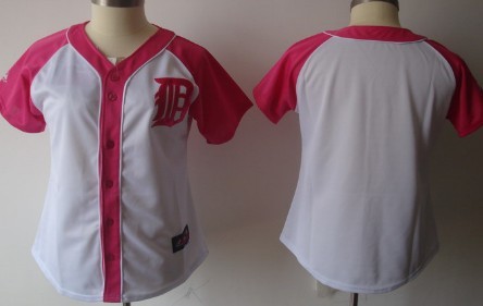 Detroit Tigers Blank 2012 Fashion Womens Athletic Jersey