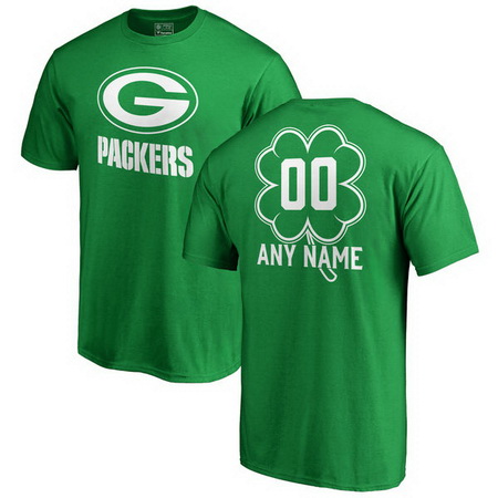 Green Bay Packers Pro Line Custom Dubliner T-Shirt - Kelly Green