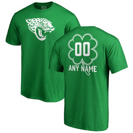 Jacksonville Jaguars Pro Line Custom Dubliner T-Shirt - Kelly Green