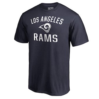 Men's Los Angeles Rams NFL Pro Line Navy Victory Arch T-Shirt