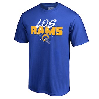 Men's Los Angeles Rams NFL Pro Line Blue Hometown Collection Big & Tall T-Shirt