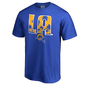 Men's Los Angeles Rams NFL Pro Line Royal Hometown Collection T-Shirt