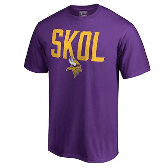 Men's Minnesota Vikings NFL Pro Line Purple Hometown Collection T-Shirt