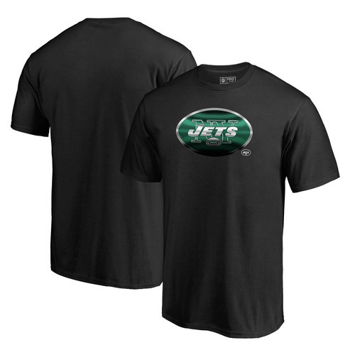 New York Jets NFL Pro Line Midnight Mascot T-Shirt - Black