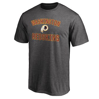 Men's Washington Redskins NFL Pro Line Gray Victory Arch T-Shirt