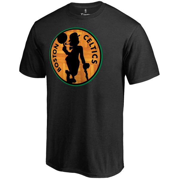 Men's Boston Celtics Black Hardwood T-Shirt