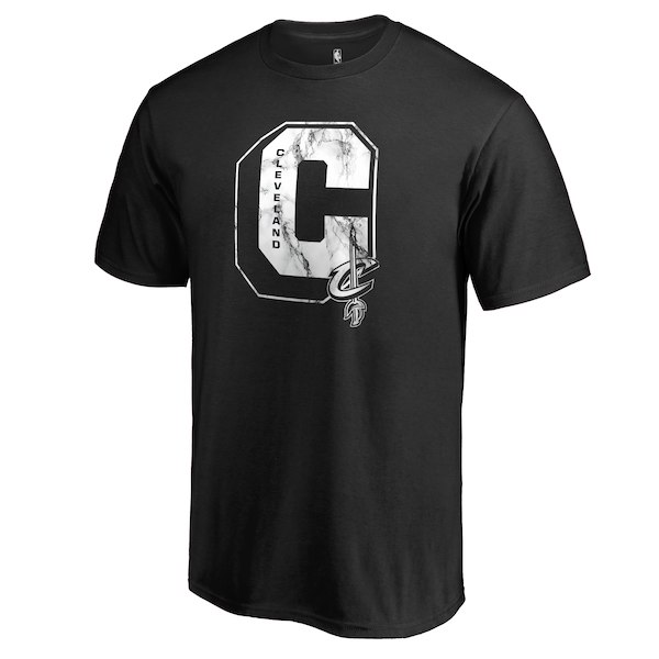 Men's Cleveland Cavaliers Black Letterman T-Shirt