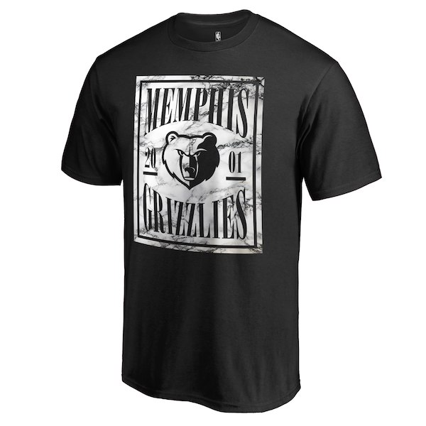 Men's Memphis Grizzlies Black Court Vision T-Shirt