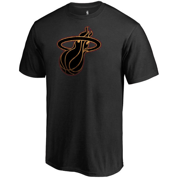 Men's Miami Heat Black Hardwood T-Shirt