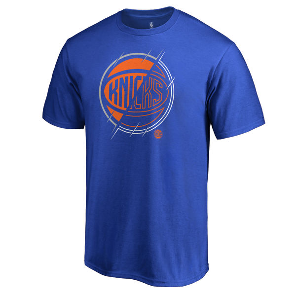 Men's New York Knicks Royal X-Ray T-Shirt