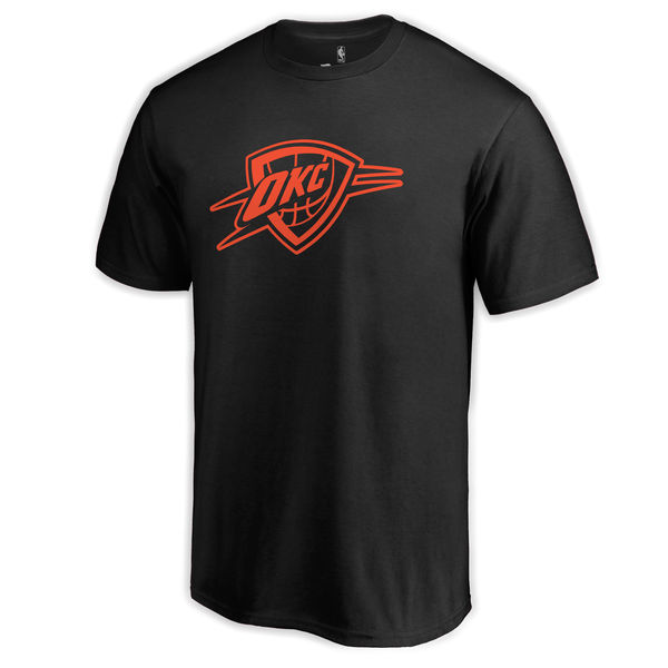 Men's Oklahoma City Thunder Black Taylor T-Shirt