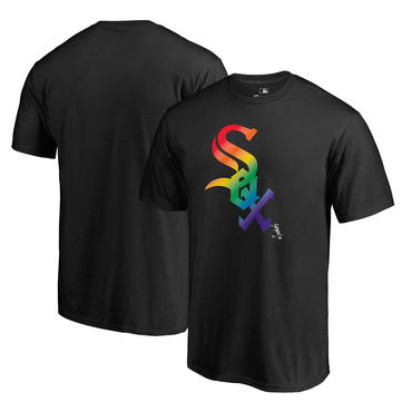 Men's Chicago White Sox Pride Black T Shirt