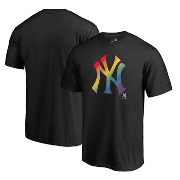 Men's New York Yankees Pride Black T Shirt