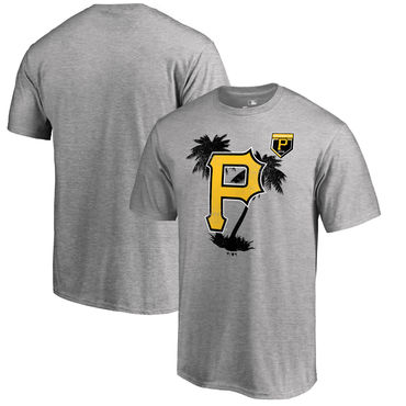 Pittsburgh Pirates 2018 MLB Spring Training Vintage T Shirt Heather Gray