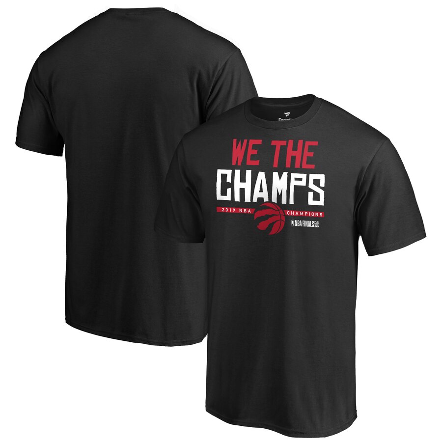 Toronto Raptors 2019 NBA Finals Champions Hometown We The Champs T-Shirt Black