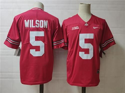 Youth Nike Ohio State Buckeyes #5 Wilson College Football Jersey Red