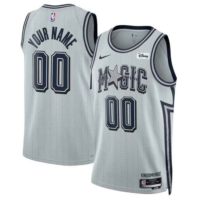Men's Orlando Magic Customized 2024_25 City Edition Stitched Basketball Jersey