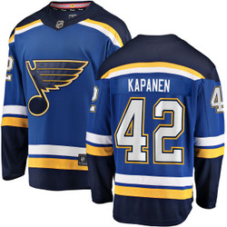 Men's Kasperi Kapanen St. Louis Blues Home Breakaway Jersey