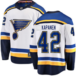 Men's Kasperi Kapanen St. Louis Blues Away Breakaway Jersey