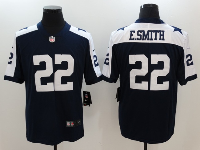 Women's Dallas Cowboys #22 Emmitt Smith Navy Vapor Untouchable Stitched Football Jersey(Run Small Women's Dallas Cowboys #22 Emmitt Smith Navy Vapor Untouchable Stitched Football Jersey(Run Small