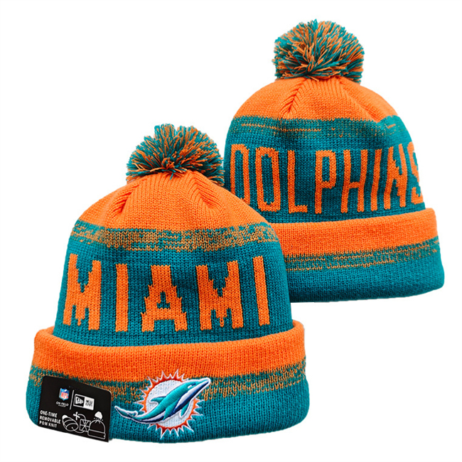 Miami Dolphins 2025 Knit Hats 004