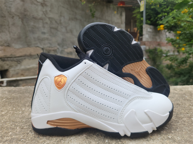 Men's Running weapon Air Jordan 14 White Shoes 025