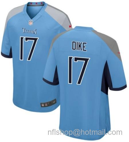 Youth Tennessee Titans #17 Chimere Dike Light Blue Alternate Stitched Vapor Untouchable Limited Jersey