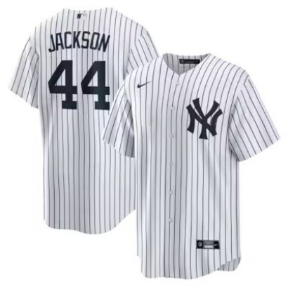 Men's & Women's & Youth New York Yankees #44 Reggie Jackson White Nike Home Retired Player Replica Stitched Jersey