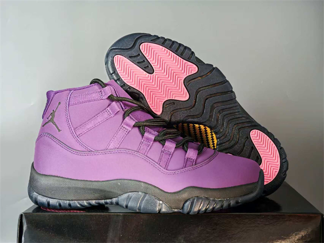 Men's Running weapon Air Jordan 11 Purple Shoes 121