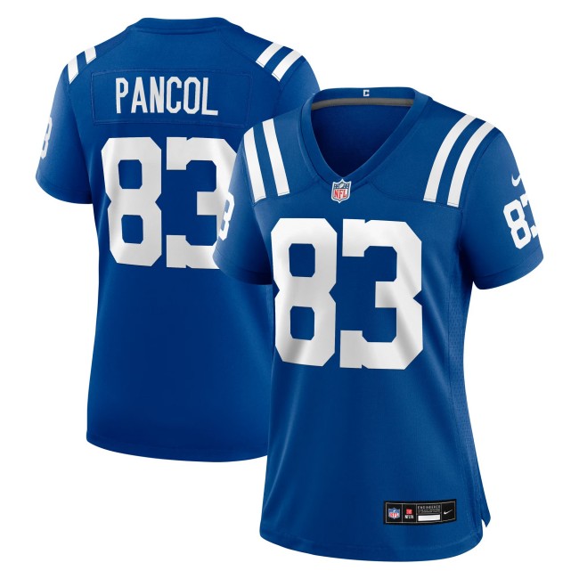 Women's Indianapolis Colts #83 Eli Pancol Royal Nike Team Game Jersey
