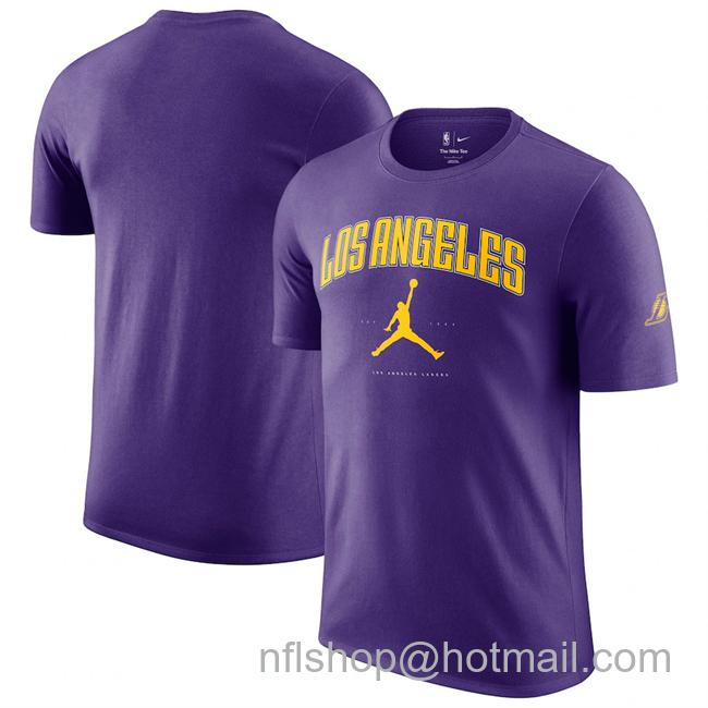 Men's Los Angeles Lakers Purple Essential Cities T-Shirt