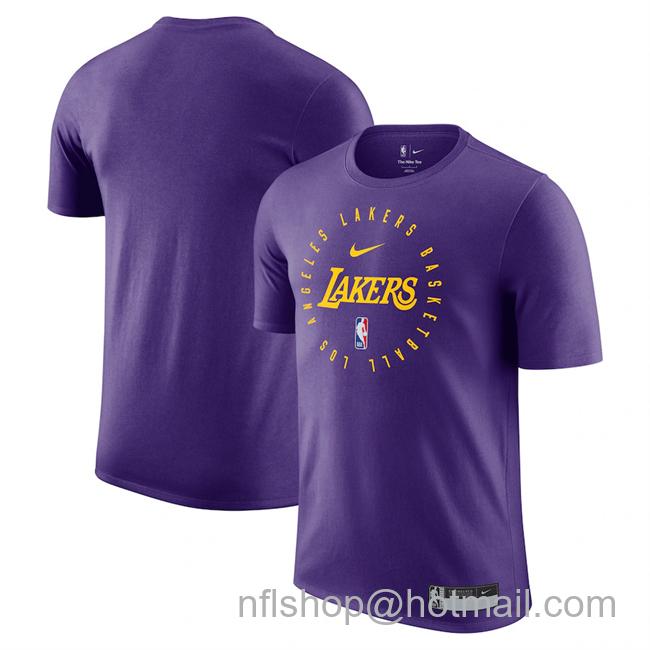 Men's Los Angeles Lakers Purple 2024-25 Legend On-Court Practice Performance T-Shirt
