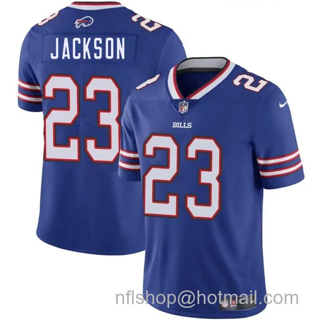 Men's Buffalo Bills #23 Dane Jackson Blue 2025 Vapor Untouchable Limited Stitched Football Jersey