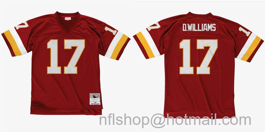 Men's Washington Redskins #17 Doug Williams Burgundy Stitched Football Jersey