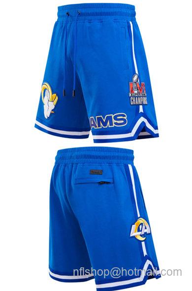 Men's Los Angeles Rams Blue Shorts