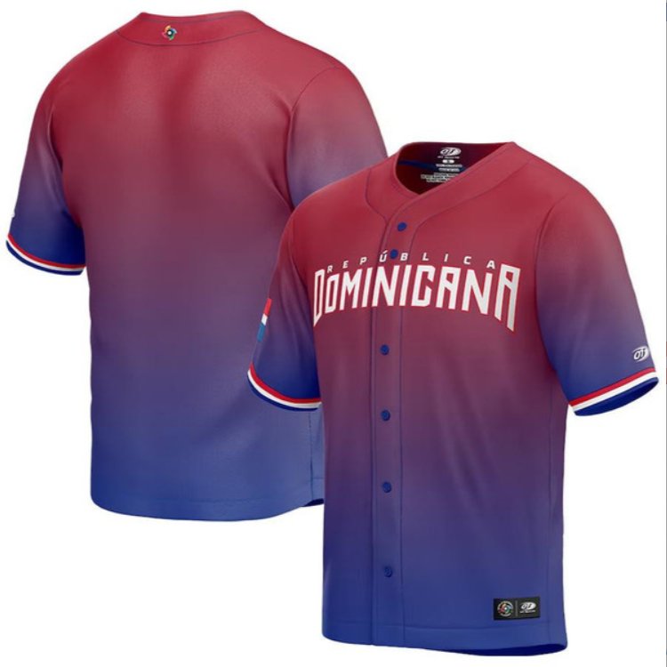 Dominican Baseball Team 2023 World Baseball Classic Jersey – Red