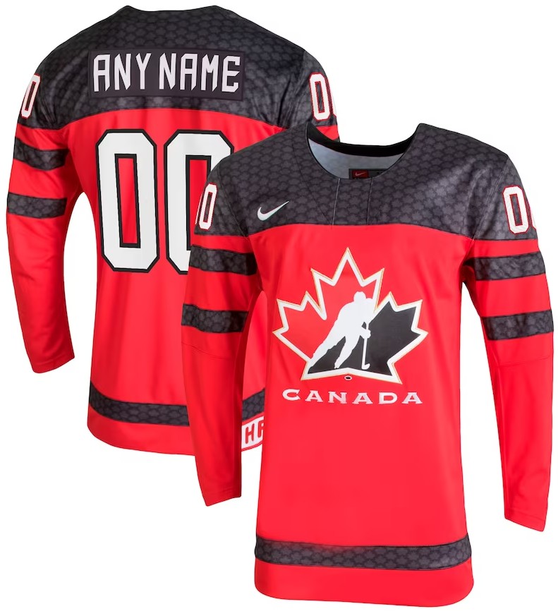 Nike Red Hockey Canada - Custom Replica Jersey