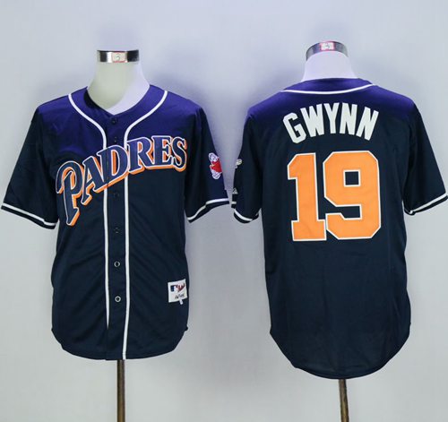 Youth San Diego Padres Active Player Custom Navy Stitched Baseball Jersey