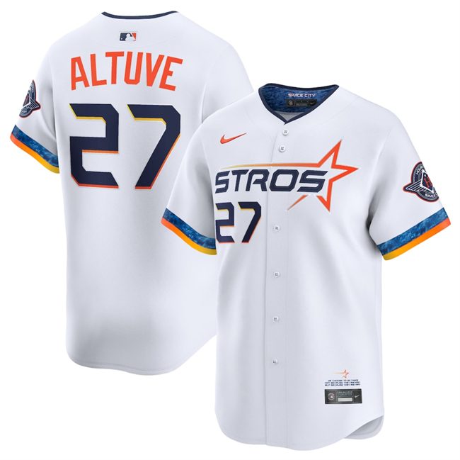 Toddler Houston Astros #27 Jose Altuve 2025 City Connect Limited Jersey