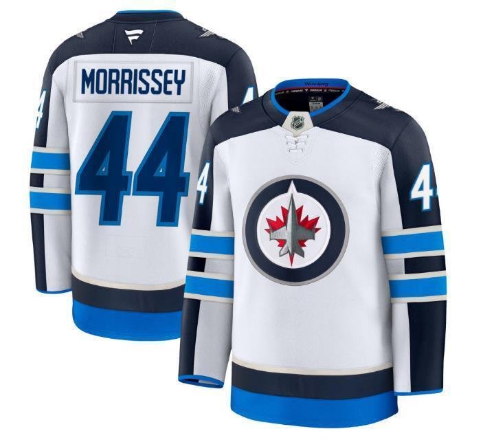 Men's Winnipeg Jets #44 Josh Morrissey Jersey - White All Stitched