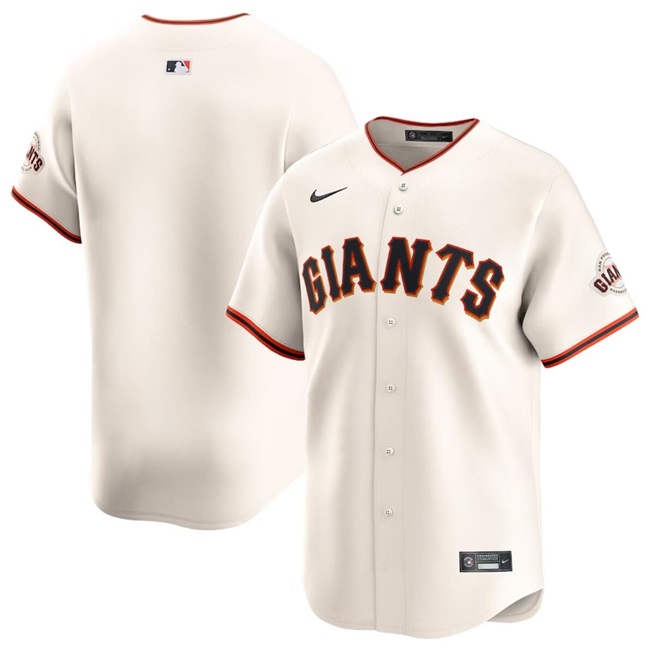 Women's San Francisco Giants Blank Cream 2024 Limited Stitched Baseball Jersey