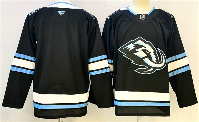Men's Utah Mammoth Blank Navy Stitched Hockey Jersey